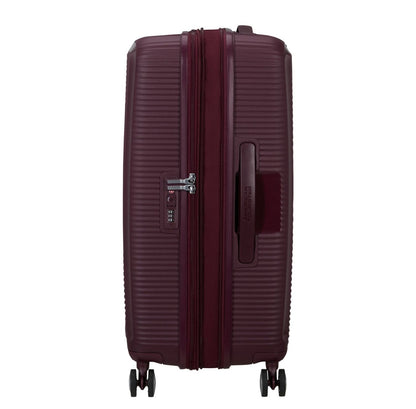 American Tourister Soundbox Spinner 67/24 TSA Expandable wild cherry
