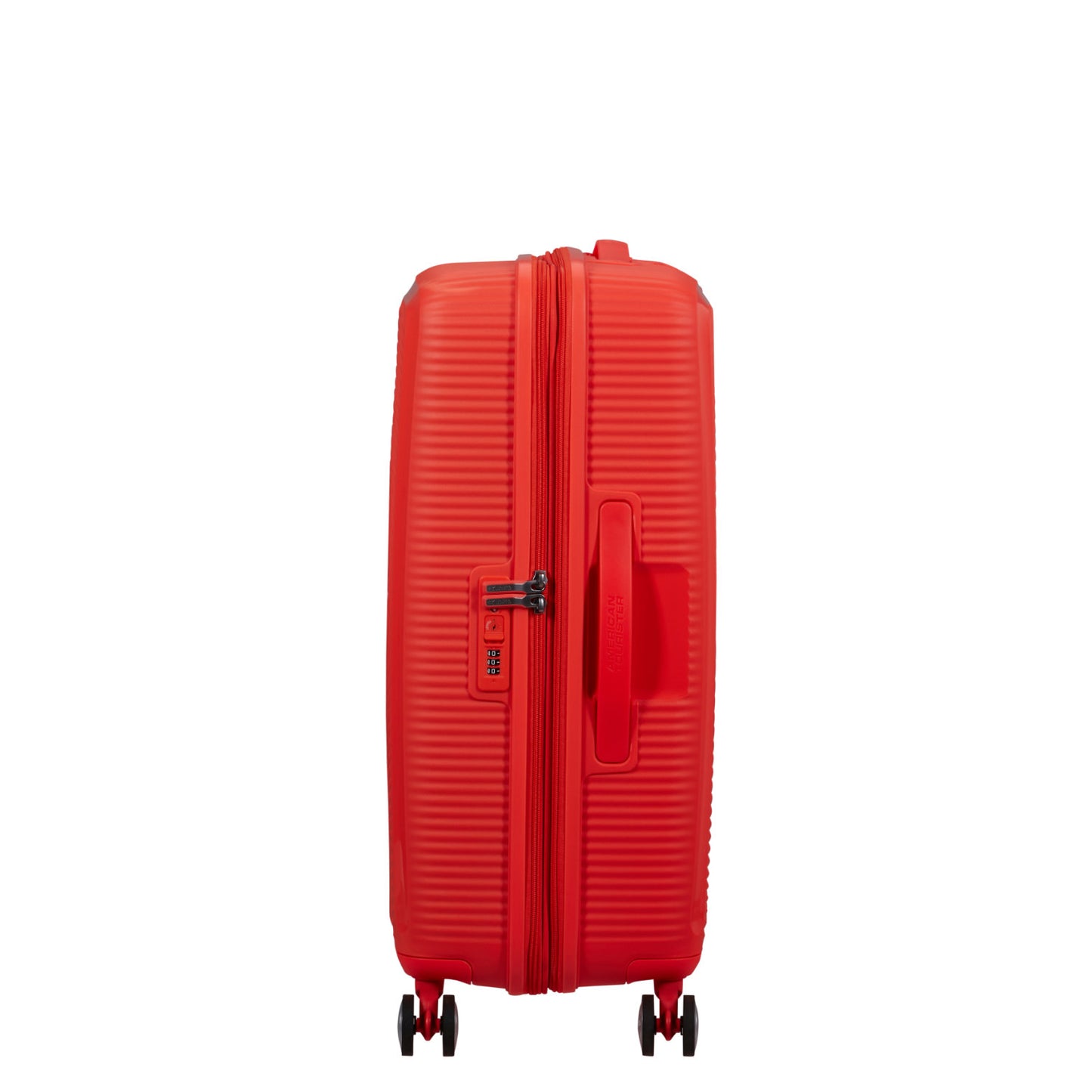American Tourister Soundbox Spinner 67/24 TSA Expandable neon orange
