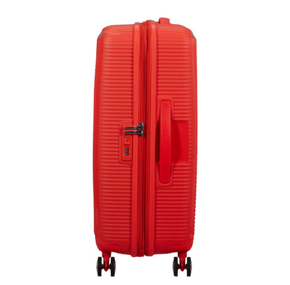 American Tourister Soundbox Spinner 67/24 TSA Expandable neon orange