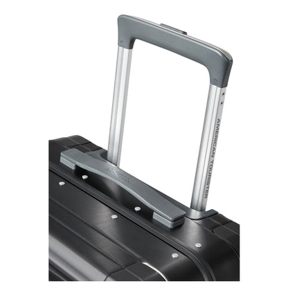 American Tourister Soundbox Alu Spinner 55/20 TSA brushed anthracite