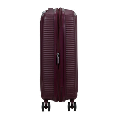 American Tourister Soundbox Spinner 55/20 TSA Expandable wild cherry
