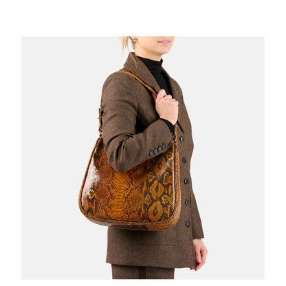 Burkely Vintage Veda Hobo python