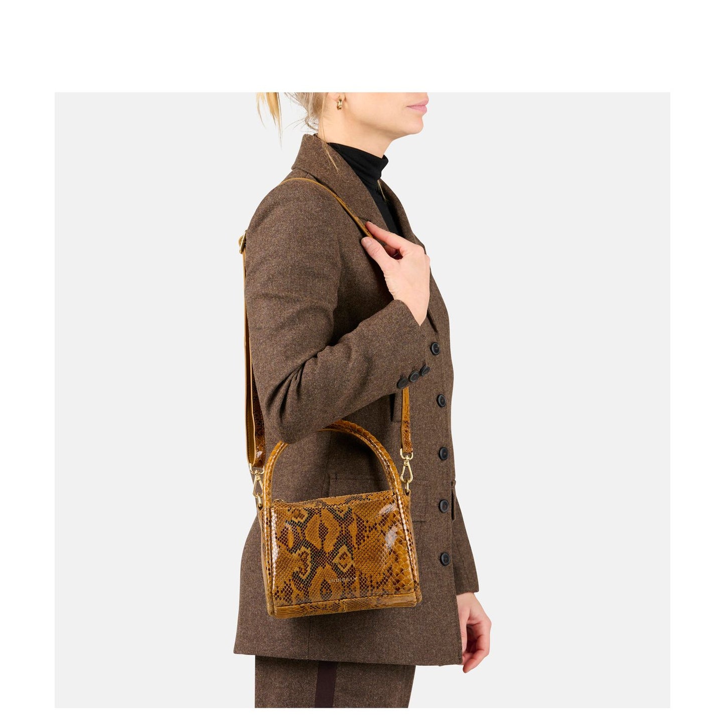 Burkely Vintage Veda Handbag python