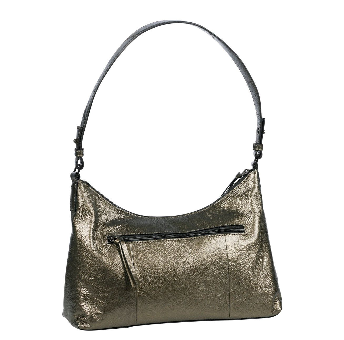 Burkely Creased Crystal Shoulderbag gun metal