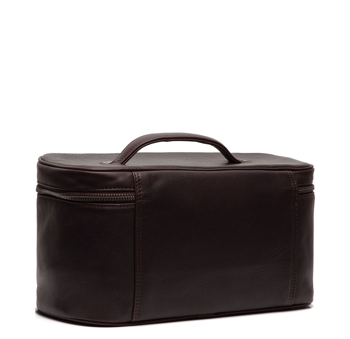 The Chesterfield Brand Limone Toilettas Waxed Pull Up brown