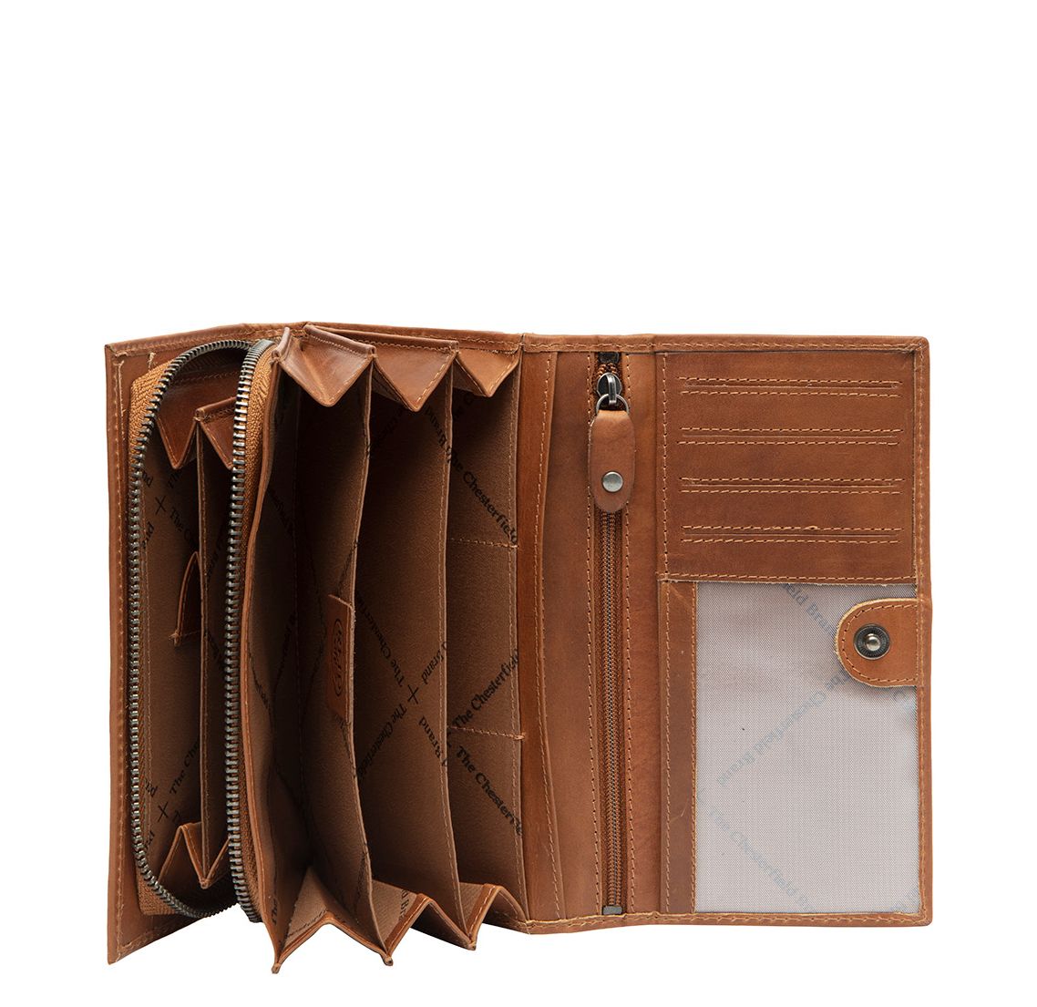 The Chesterfield Brand Mirthe RFID Wallet cognac
