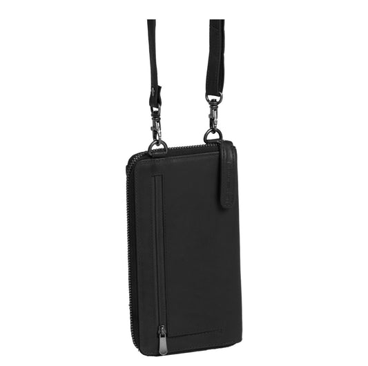 The Chesterfield Brand Malaga Shoulderbag Mobile black