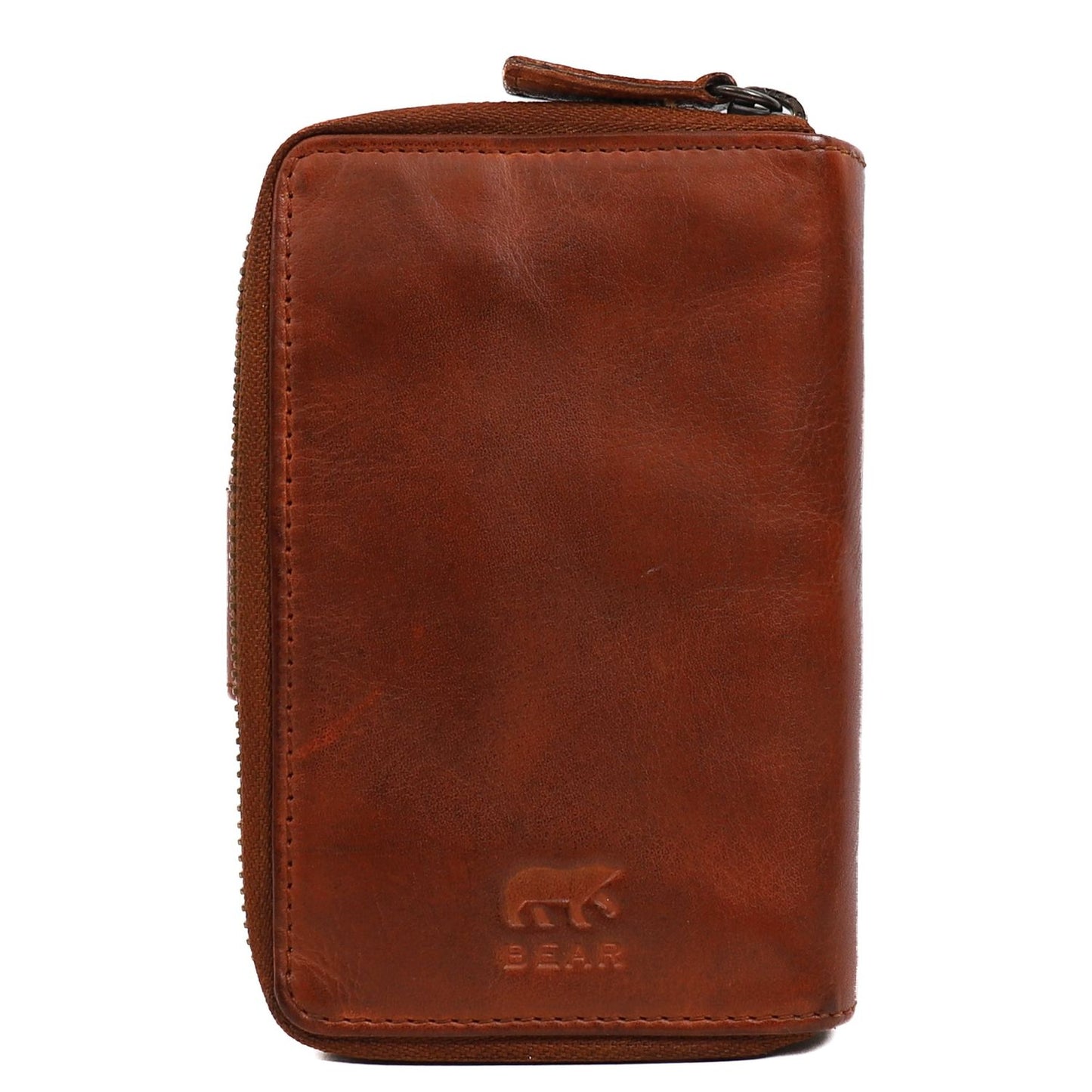 Bear Design Cow Lavato Wallet CL13550 cognac