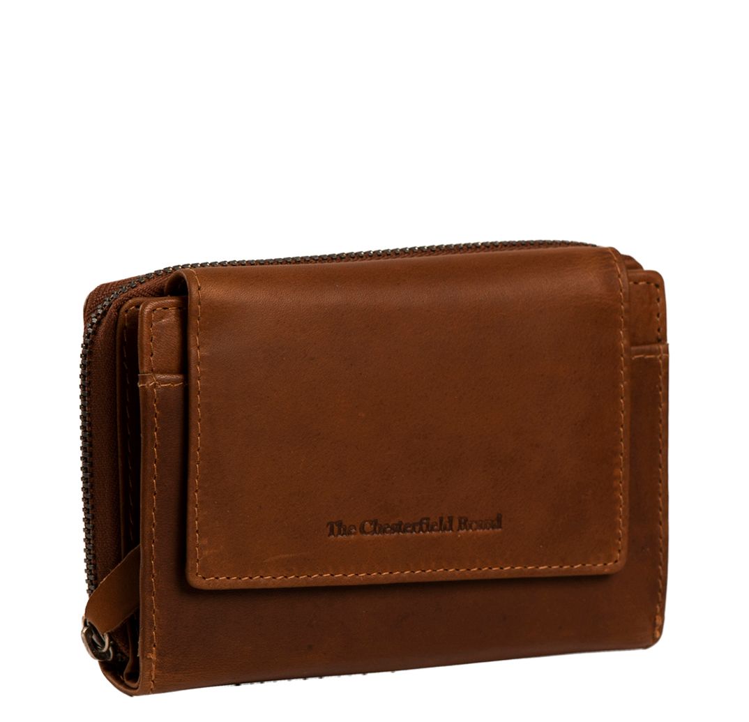 The Chesterfield Brand Ascot RFID Wallet cognac