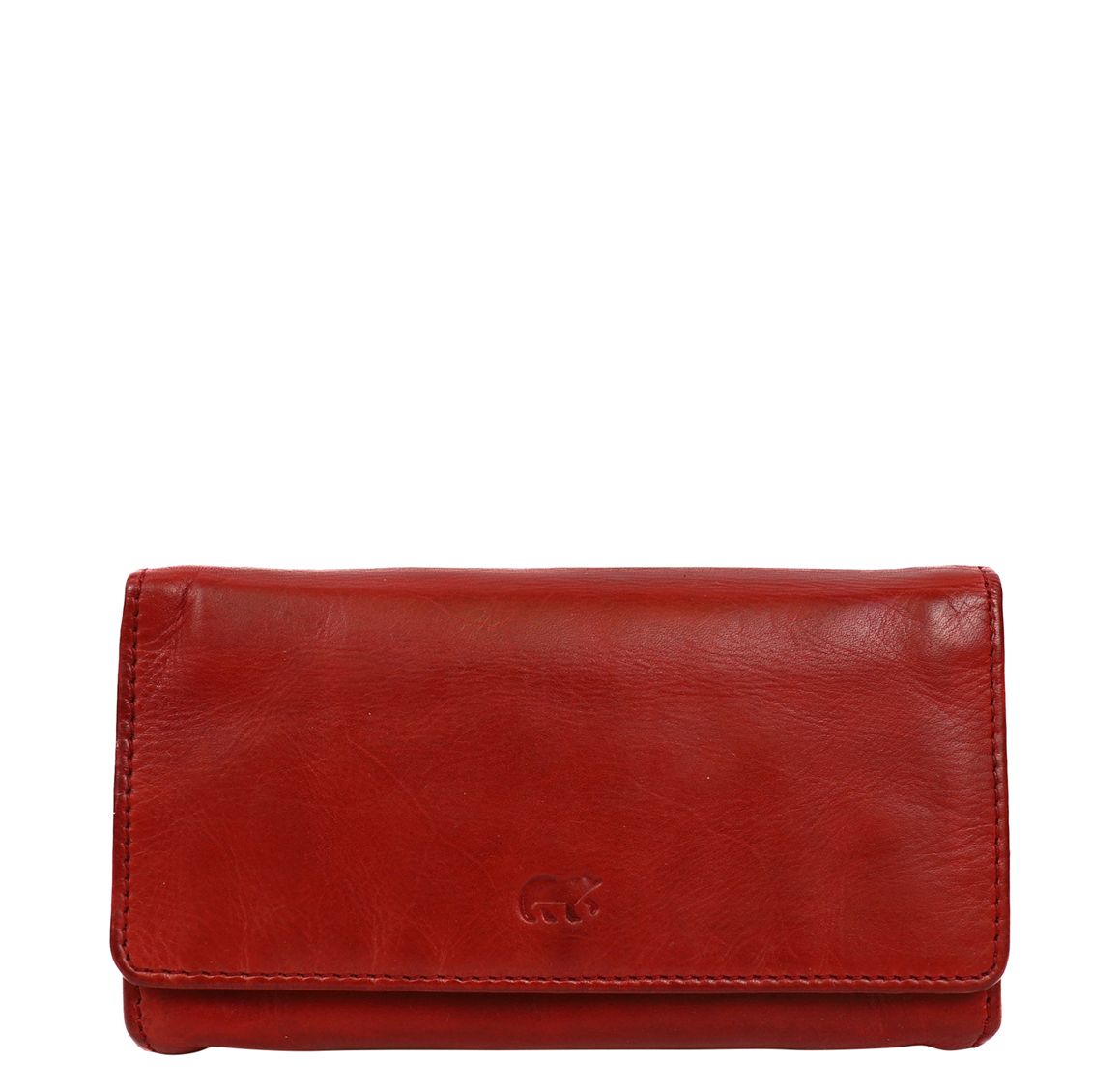 Bear Design Cow Lavato Wallet CL9918 red