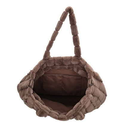 Zebra Trends Milou Shopper dark taupe