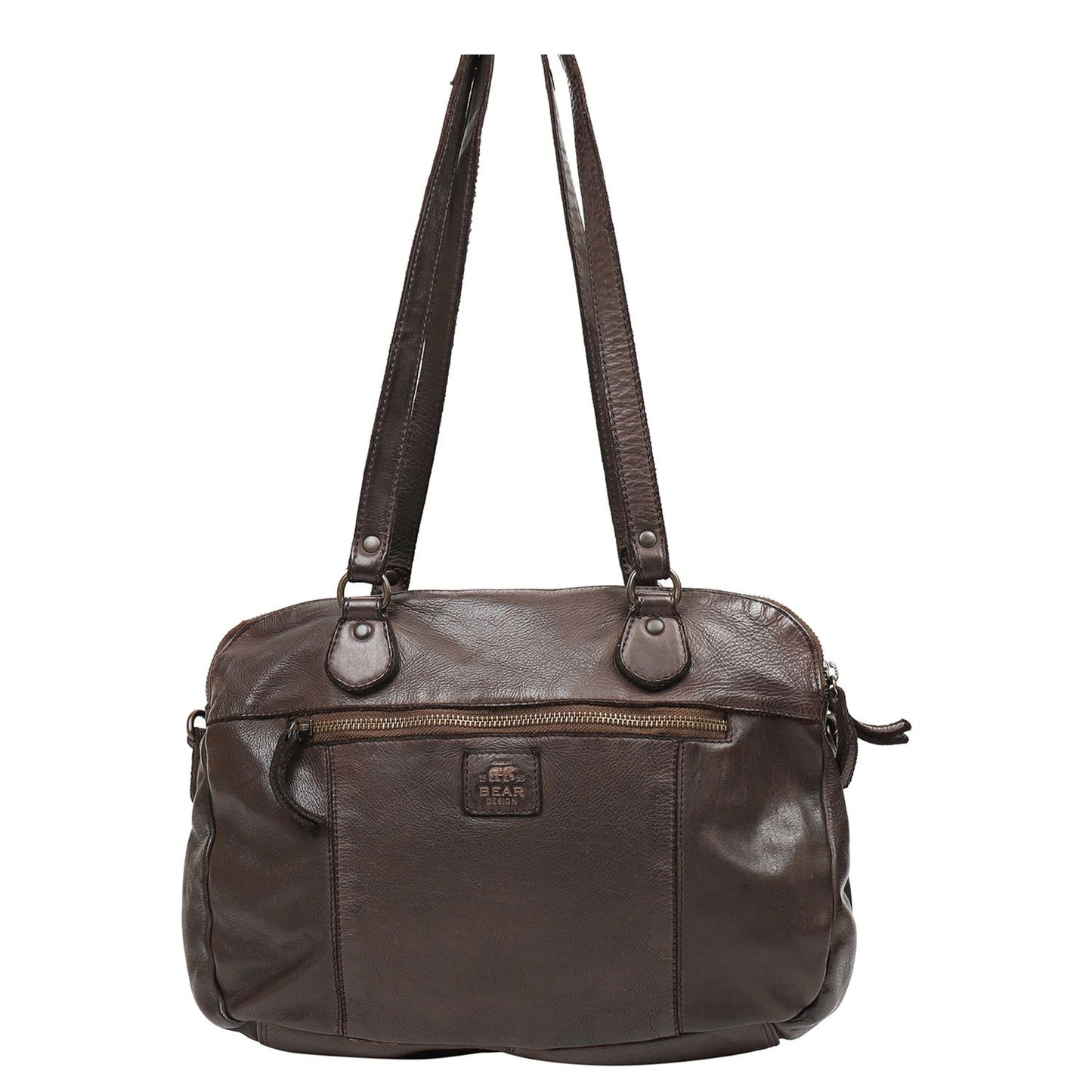 Bear Design Cow Lavato Lieke Shoulderbag brown