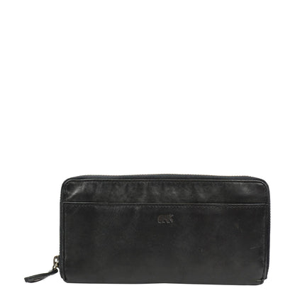 Bear Design Cow Lavato Wallet CL15882 black