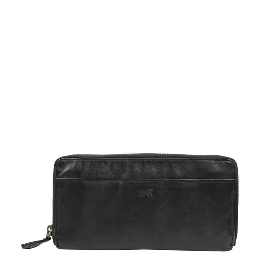 Bear Design Cow Lavato Wallet CL15882 black
