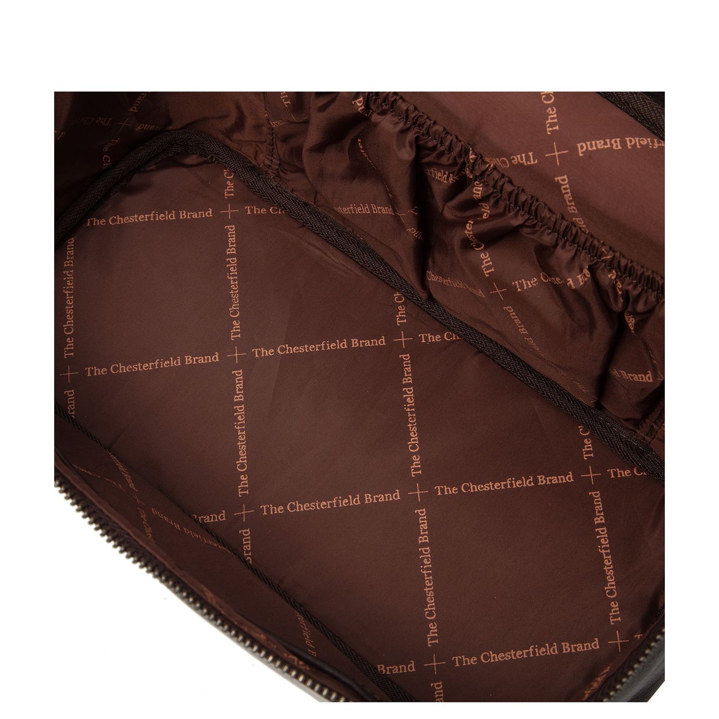 The Chesterfield Brand Limone Toilettas Waxed Pull Up brown