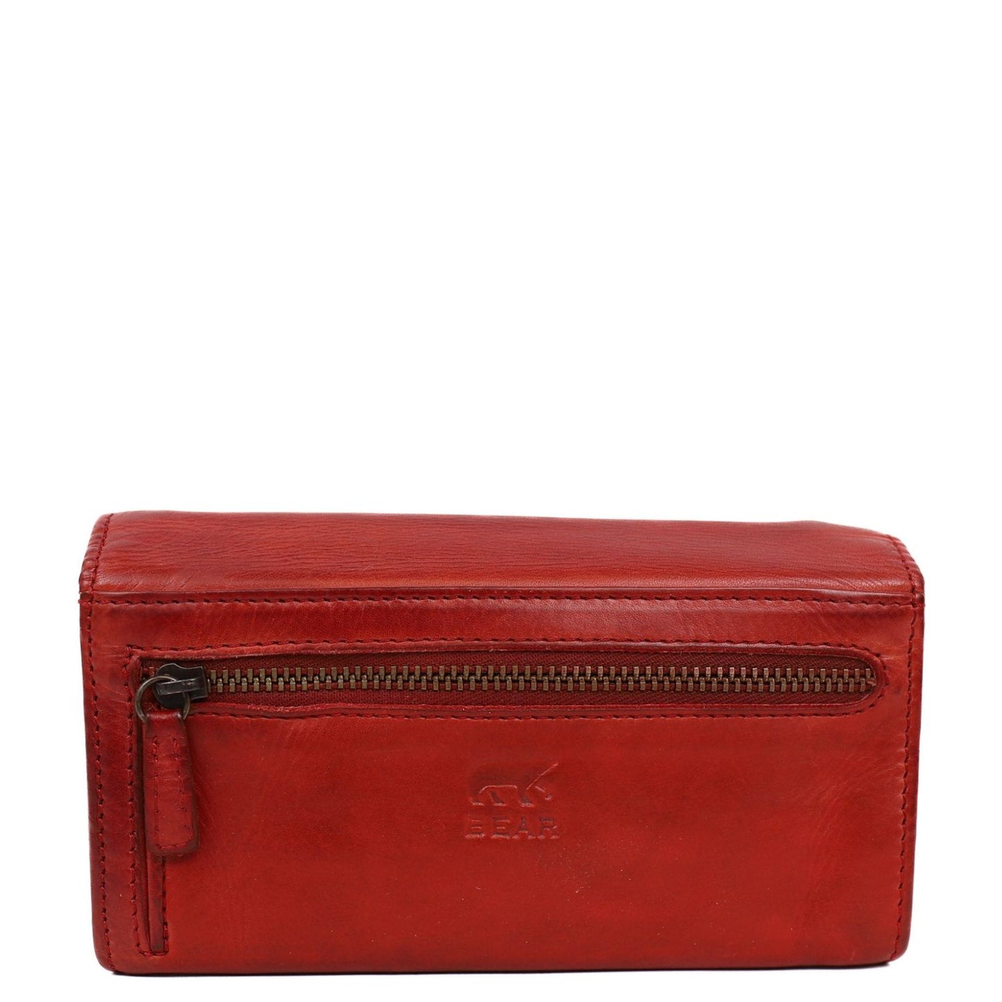 Bear Design Cow Lavato Wallet CL9918 red