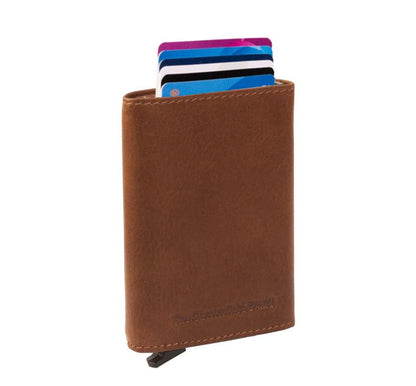 The Chesterfield Brand Lancaster RFID Wallet cognac