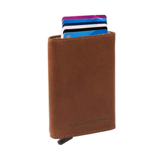 The Chesterfield Brand Lancaster RFID Wallet cognac