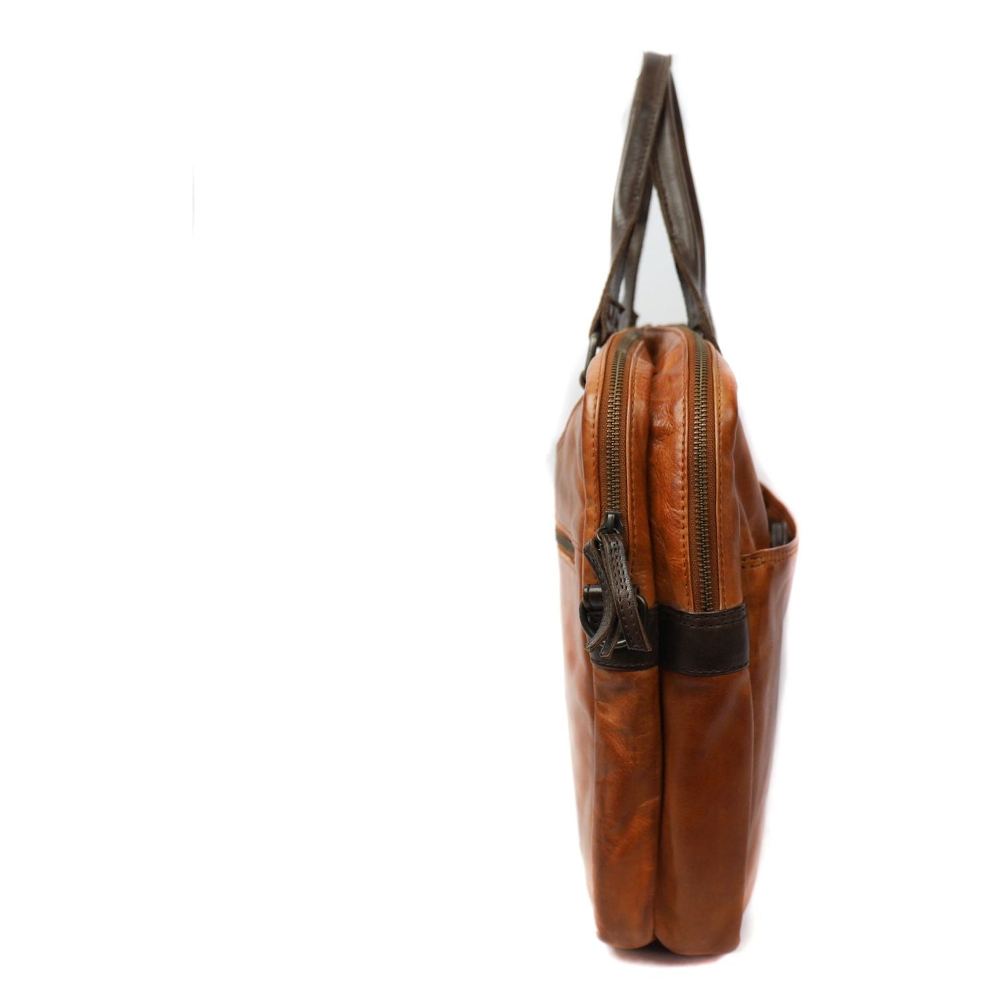 Bear Design Cow Lavato Leandro Laptopbag 15" cognac