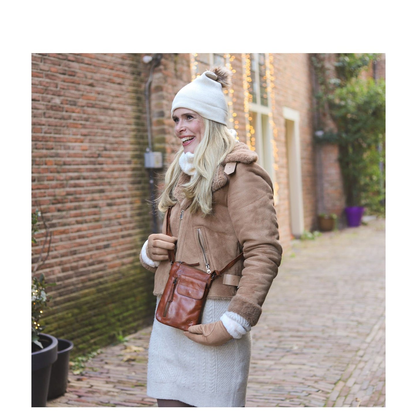 Bear Design Senna Shoulderbag cognac