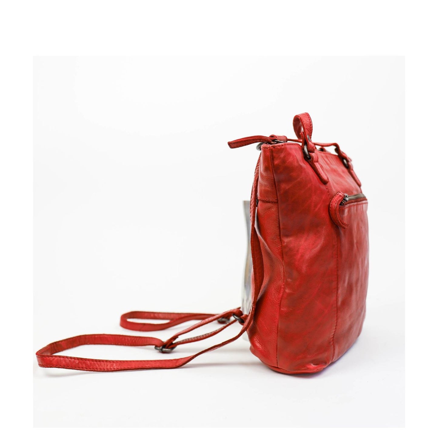 Bear Design Cow Lavato Shoulderbag red