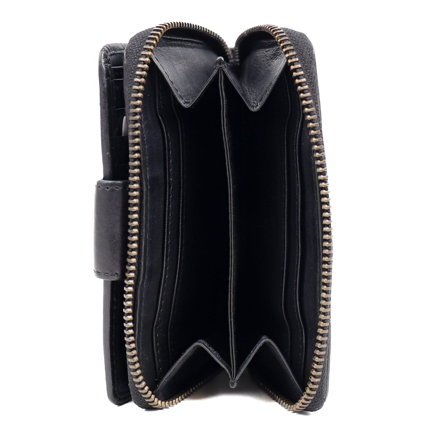 Bear Design Cow Lavato Wallet CL13550 black