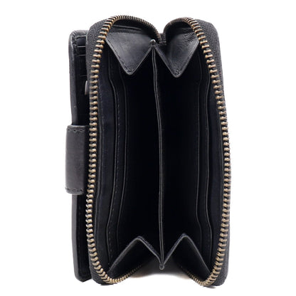Bear Design Cow Lavato Wallet CL13550 black