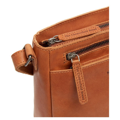 The Chesterfield Brand Mumbai Shoulderbag cognac