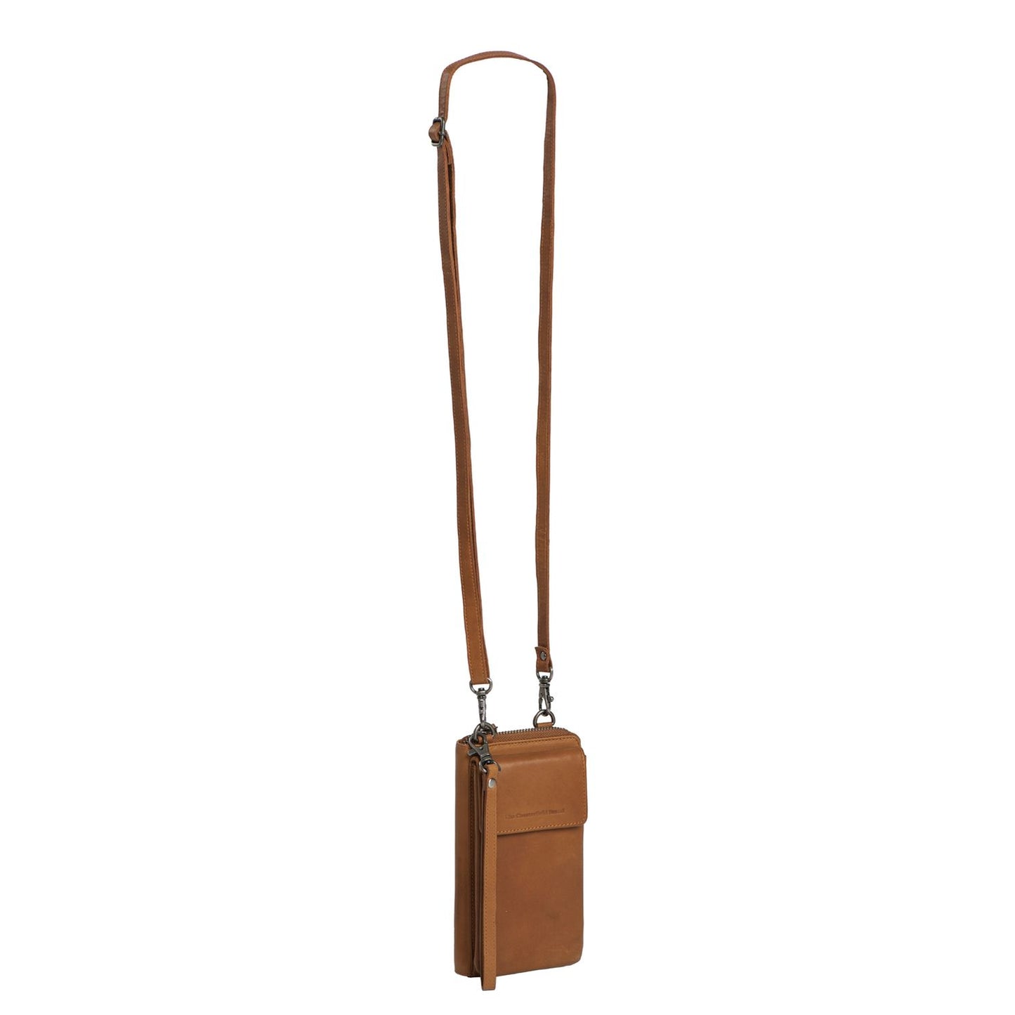 The Chesterfield Brand Malaga Shoulderbag Mobiel cognac