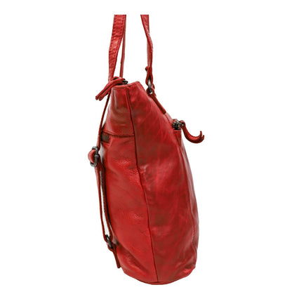 Bear Design Cow Lavato Shoulderbag red