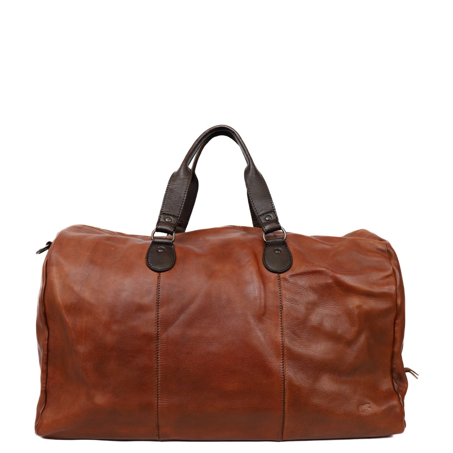 Bear Design Lucien Leather Weekendbag cognac/brown