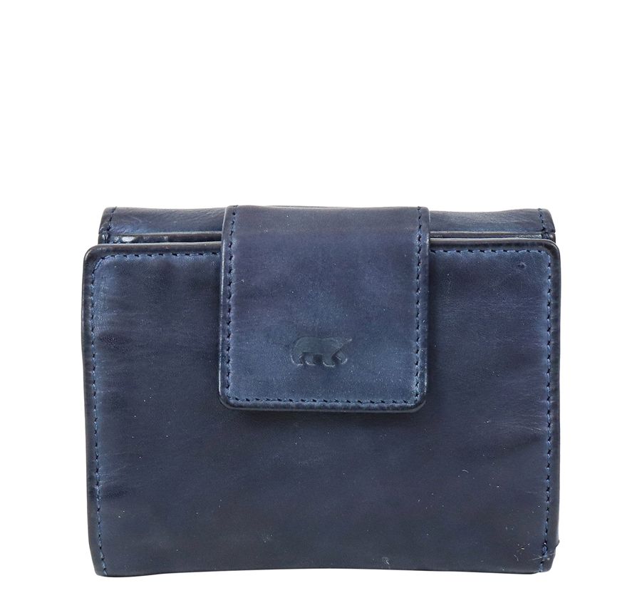 Bear Design Cow Lavato Jill Wallet CL16211 blue