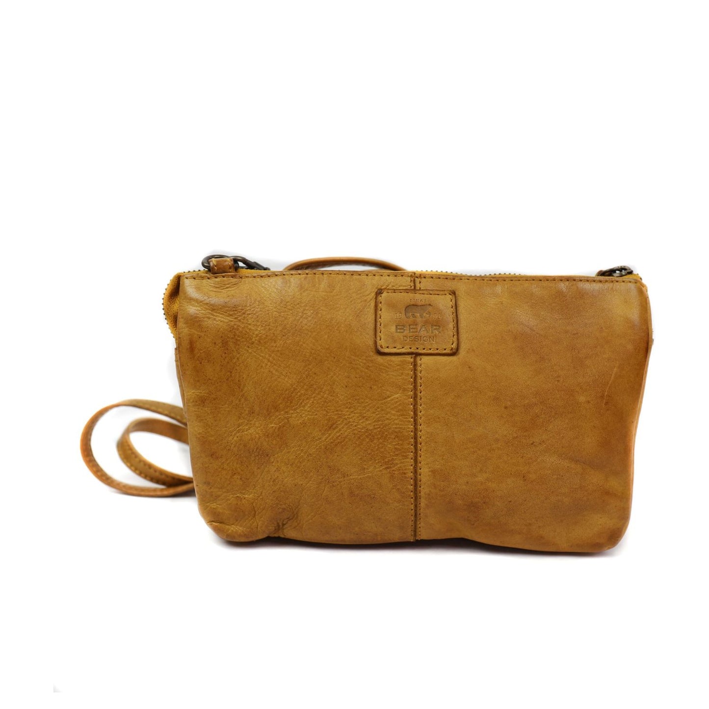 Bear Design Cow Lavato Clutch yellow