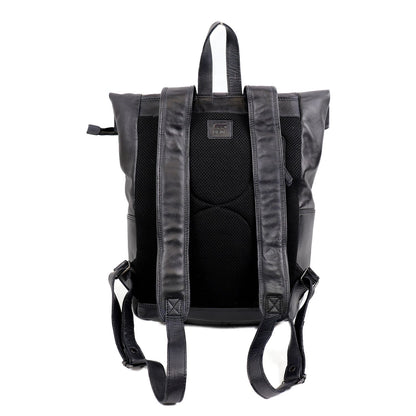 Bear Design Cow Lavato Pergola Rolltop Backpack 13" black