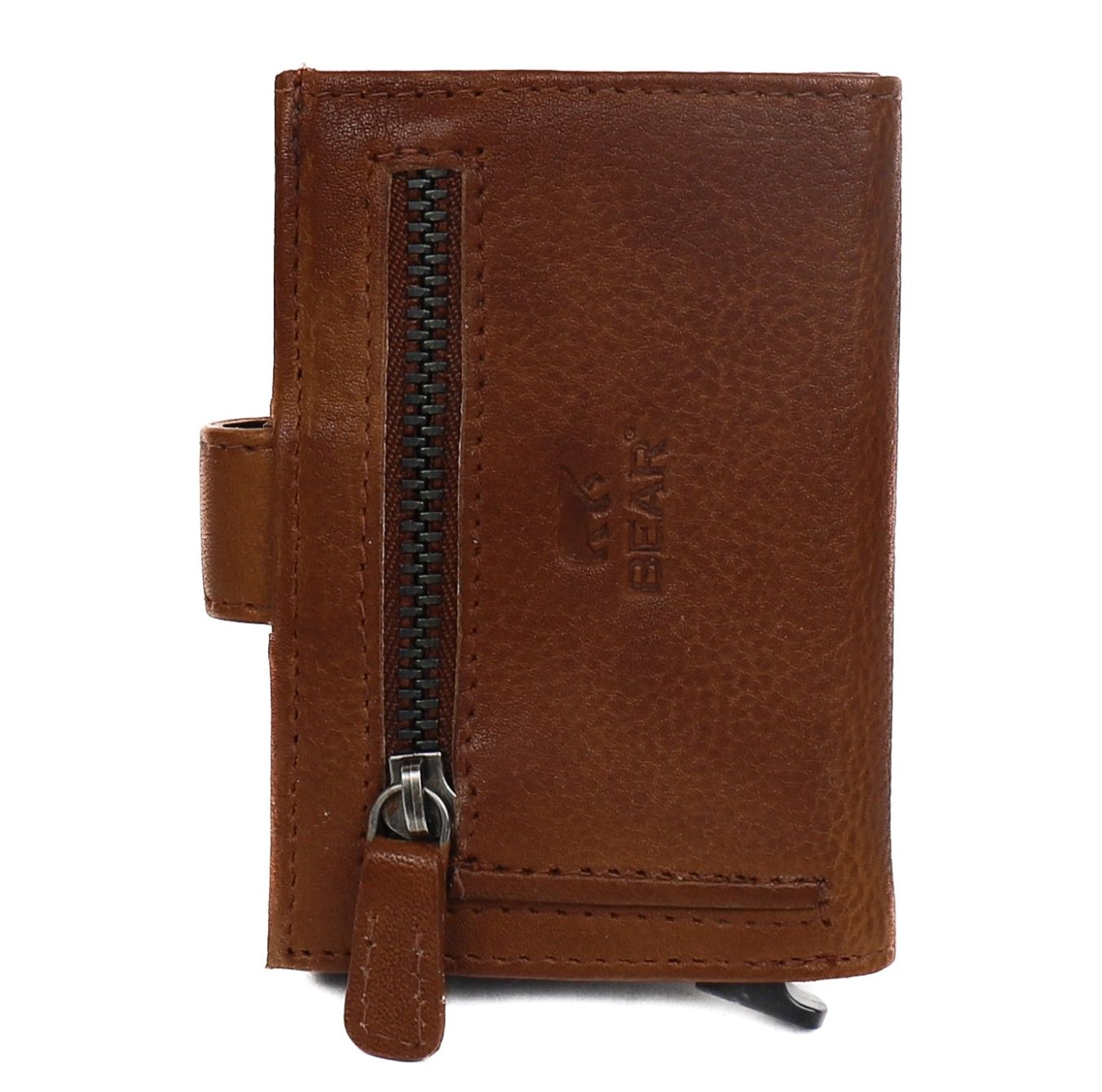 Bear Design Elsie Cardholder Wallet cognac