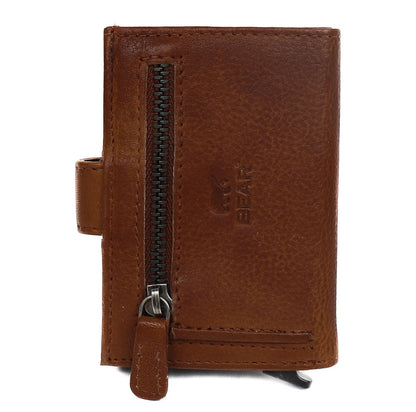 Bear Design Elsie Cardholder Wallet cognac