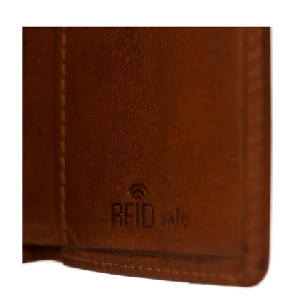 The Chesterfield Brand Lancaster RFID Wallet cognac