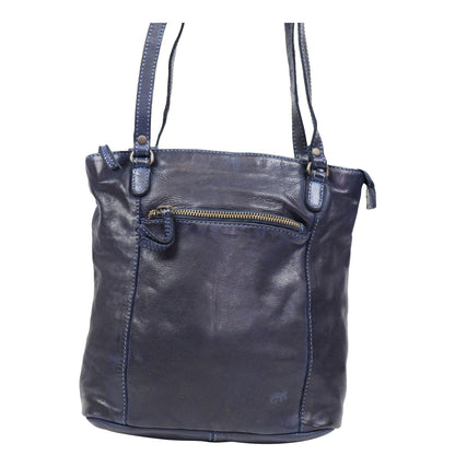 Bear Design Cow Lavato Sandy Backpack blue