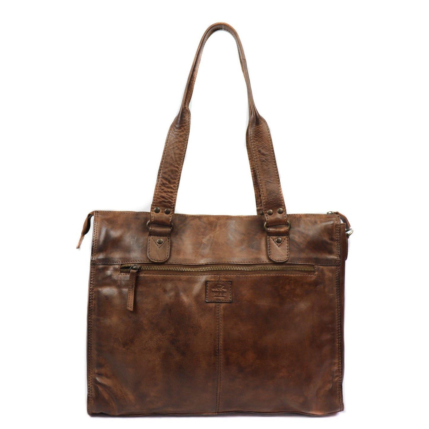 Bear Design Cow Lavato Mea Laptopbag 15" brown