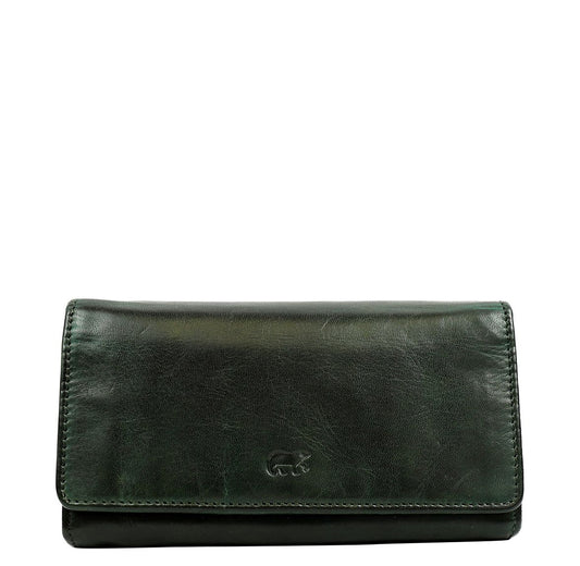 Bear Design Cow Lavato Wallet CL9918 green