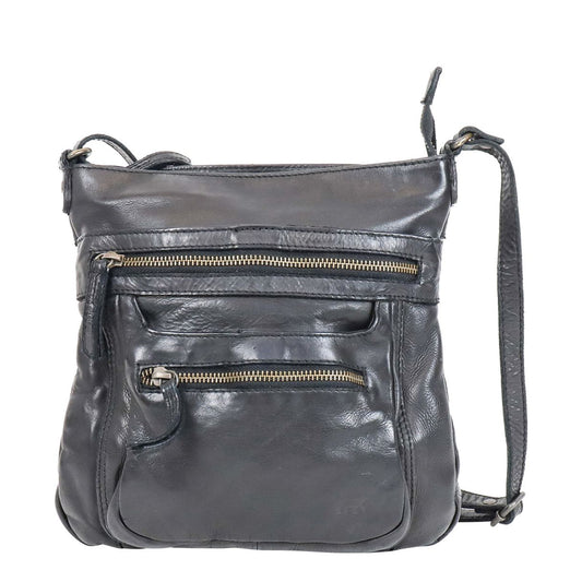 Bear Design Cow Lavato Marion Shoulderbag black