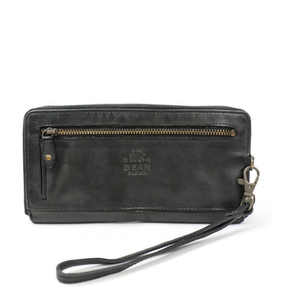 Bear Design Cow Lavato Wallet CL15882 black