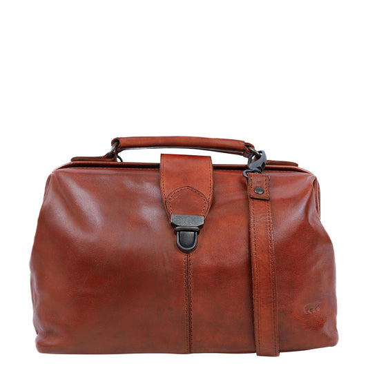 Bear Design Julia Doctorsbag cognac