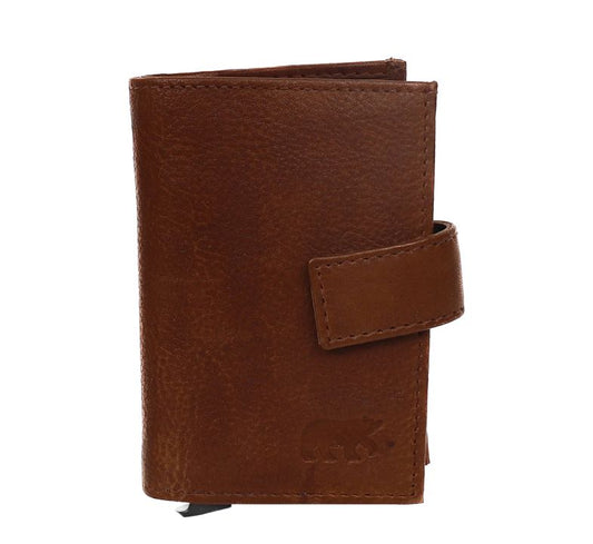 Bear Design Elsie Cardholder Wallet cognac