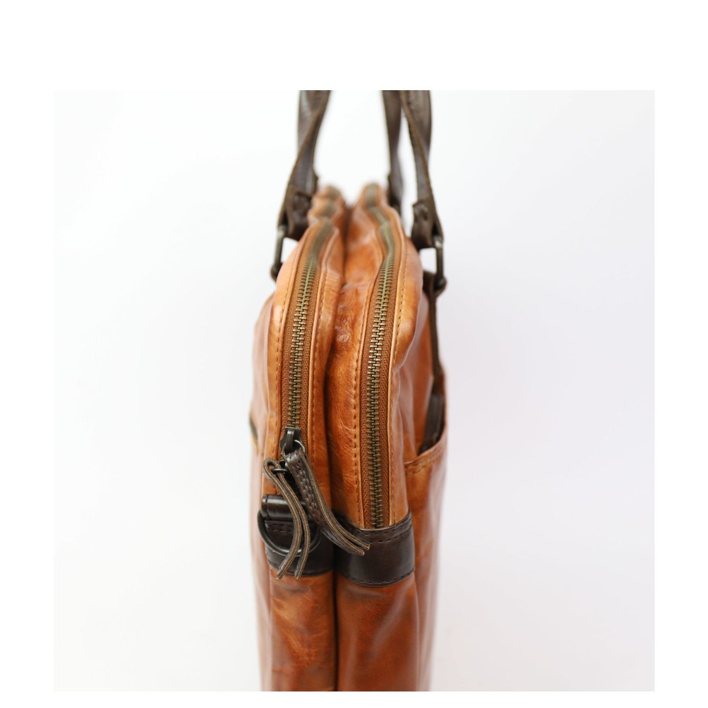 Bear Design Cow Lavato Leandro Laptopbag 15" cognac