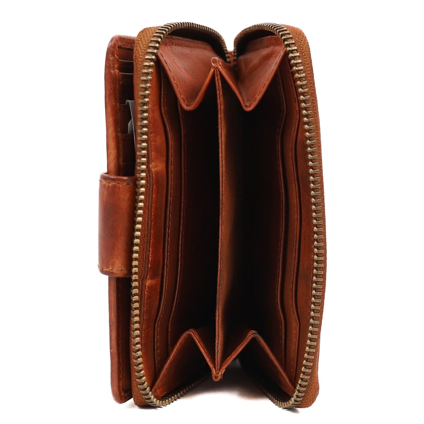 Bear Design Cow Lavato Wallet CL13550 cognac