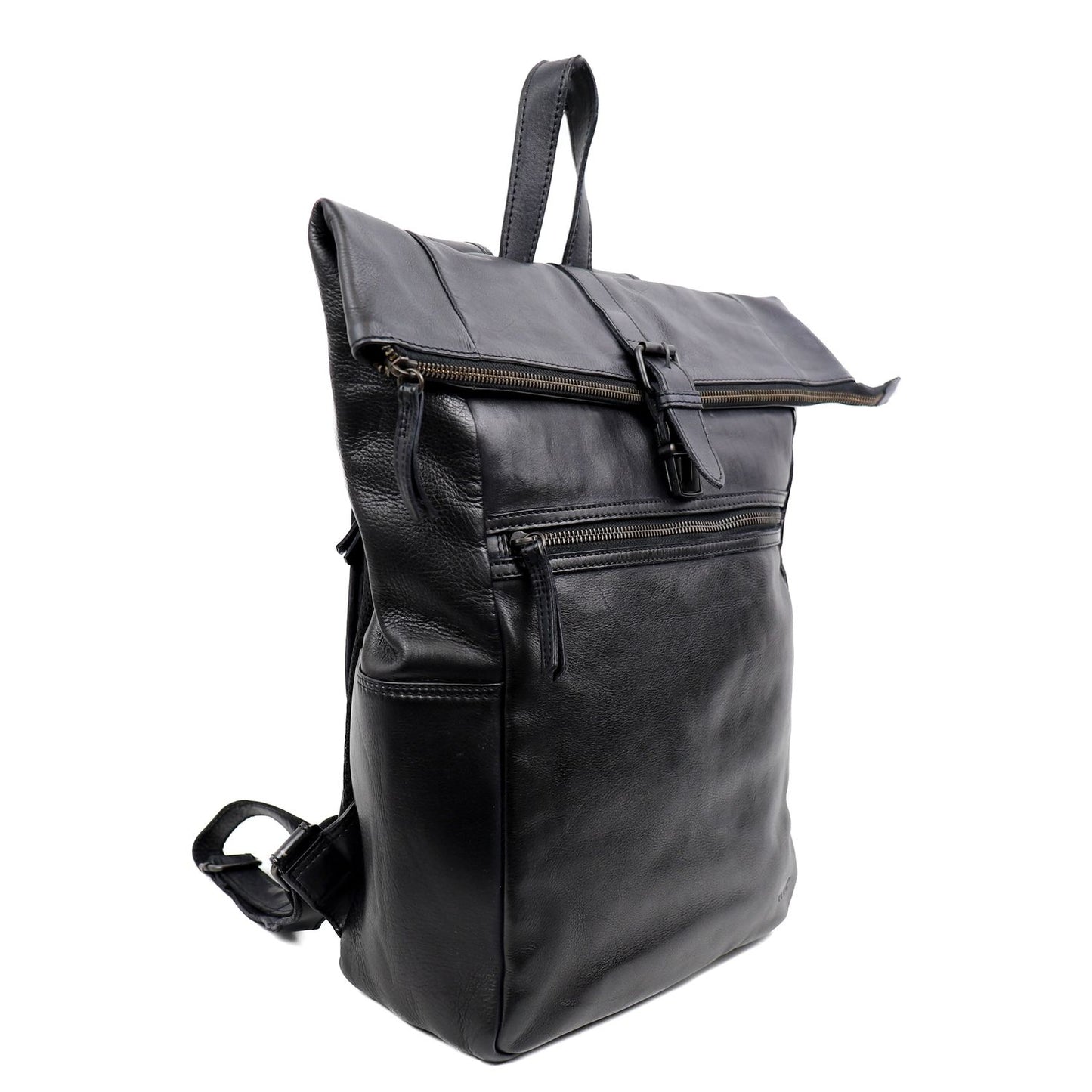 Bear Design Cow Lavato Pergola Rolltop Backpack 13" black