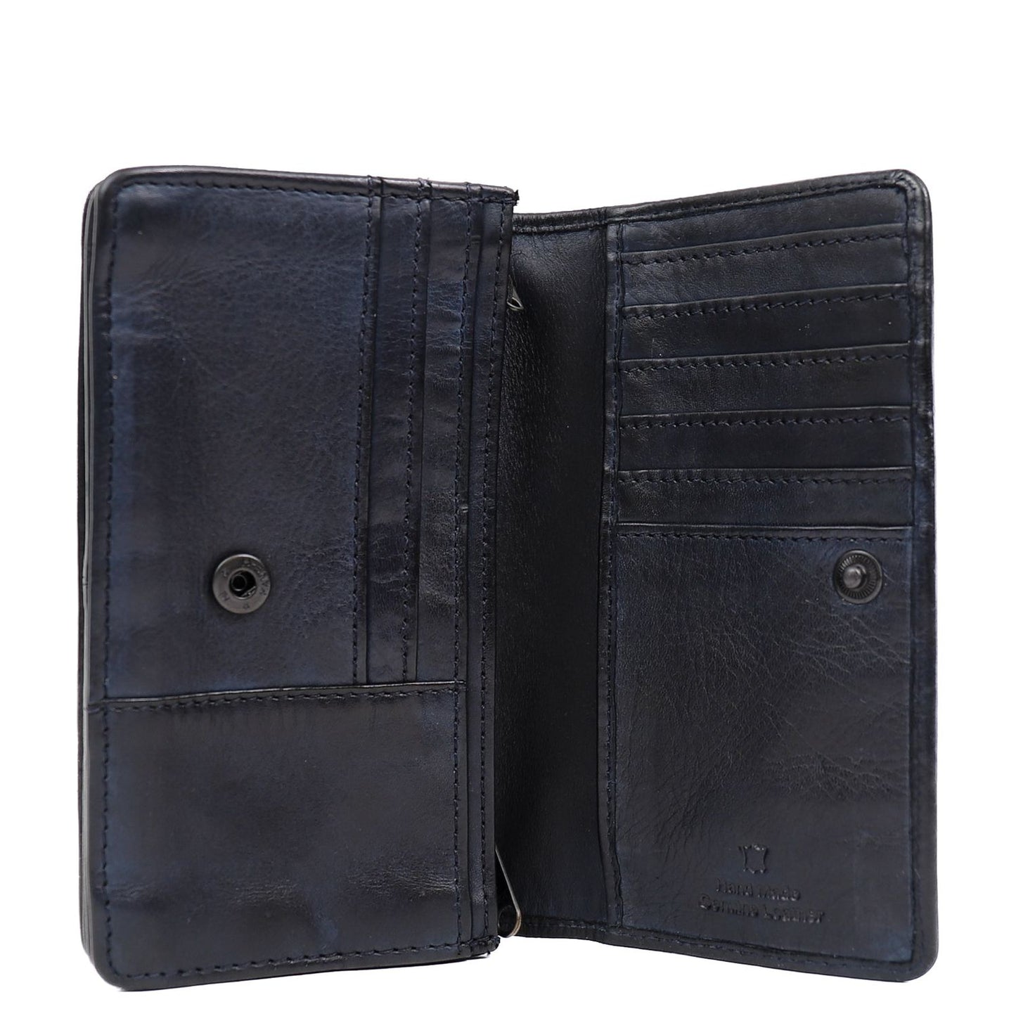 Bear Design Cow Lavato Wallet 12cc blue