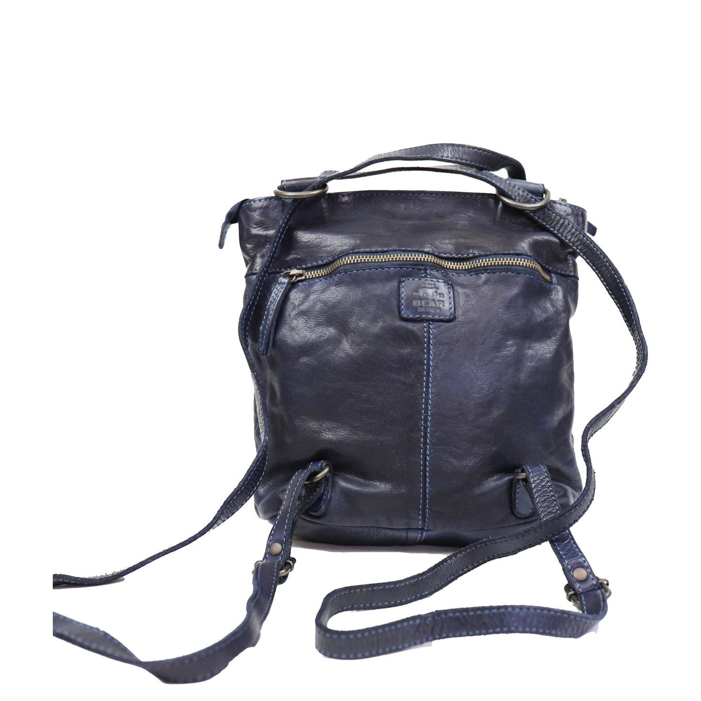 Bear Design Cow Lavato Sandy Backpack blue