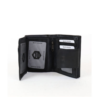 Bear Design Cow Lavato Jill Wallet CL16211 black